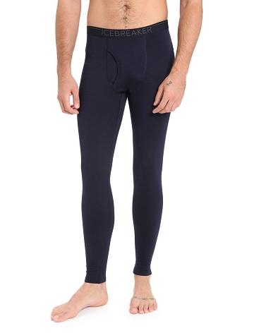 Pánské Legíny Icebreaker Merino 200 Oasis with Fly Tmavě Blankyt | CZ 1815KORI
